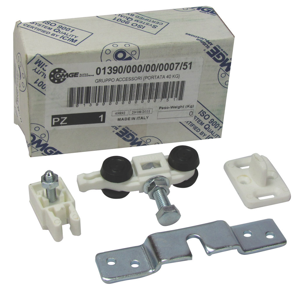 Sliding Door Fitting 1390/007/51 (nylon) Sliding Fittings Premium Hardware for Door Cabinet Window Furniture and Interior Use